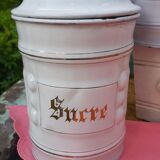 Enamelled spice jars