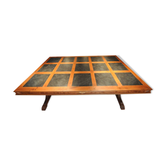 Grande table de salle à manger pour 16 personnes / table de conférence, réunion, pièce unique sur mesure