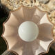 Vintage opaline glass pendant