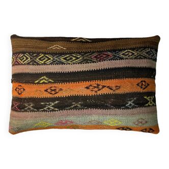 Vintage turkish kilim cushion cover 40x60cm