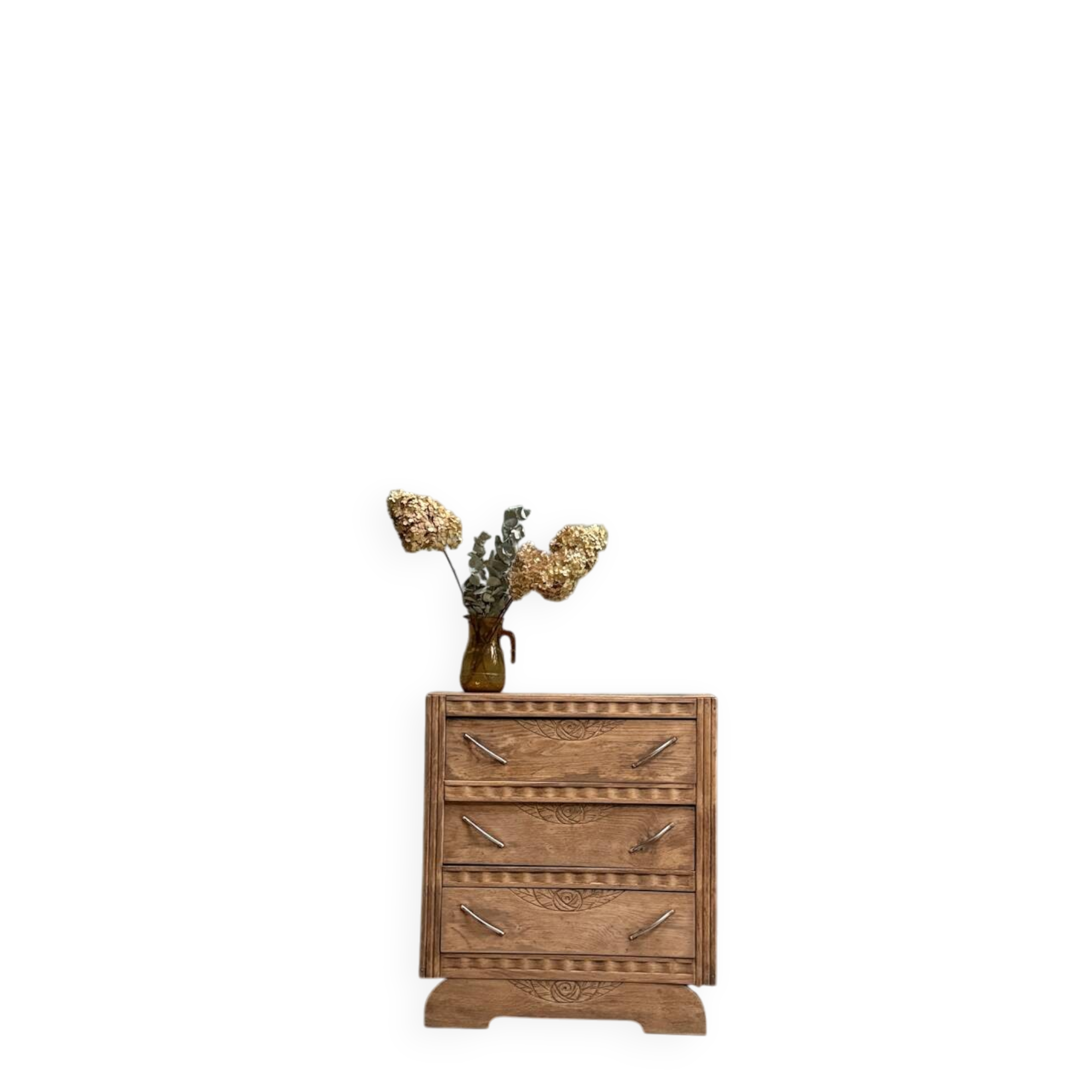 Art Deco oak commode (renovated)