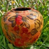 Retro flower vase