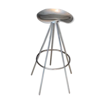 Jamaica aluminum stool by Pepe Cortes for Amat