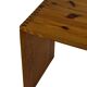 Table d'appoint vintage Ate Van Apeldoorn, pin, années 1970