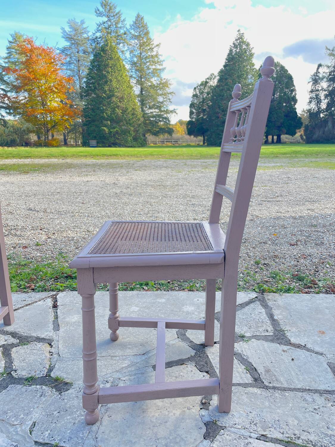 Chaises Henri II cannées