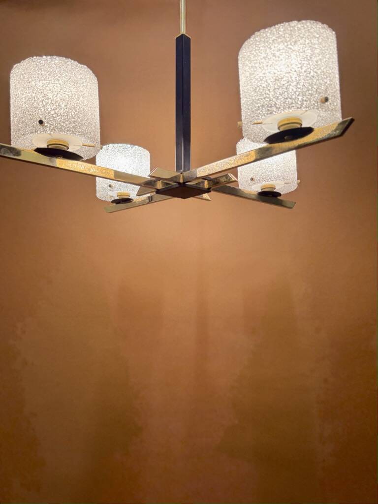 Arlus house chandelier France 1950
