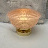Clichy glass globe lamp