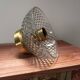Vintage globe wall light