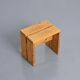 Tabouret en pin massif, Les Arcs