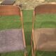 4 chaises Baumann modèle Traîneau