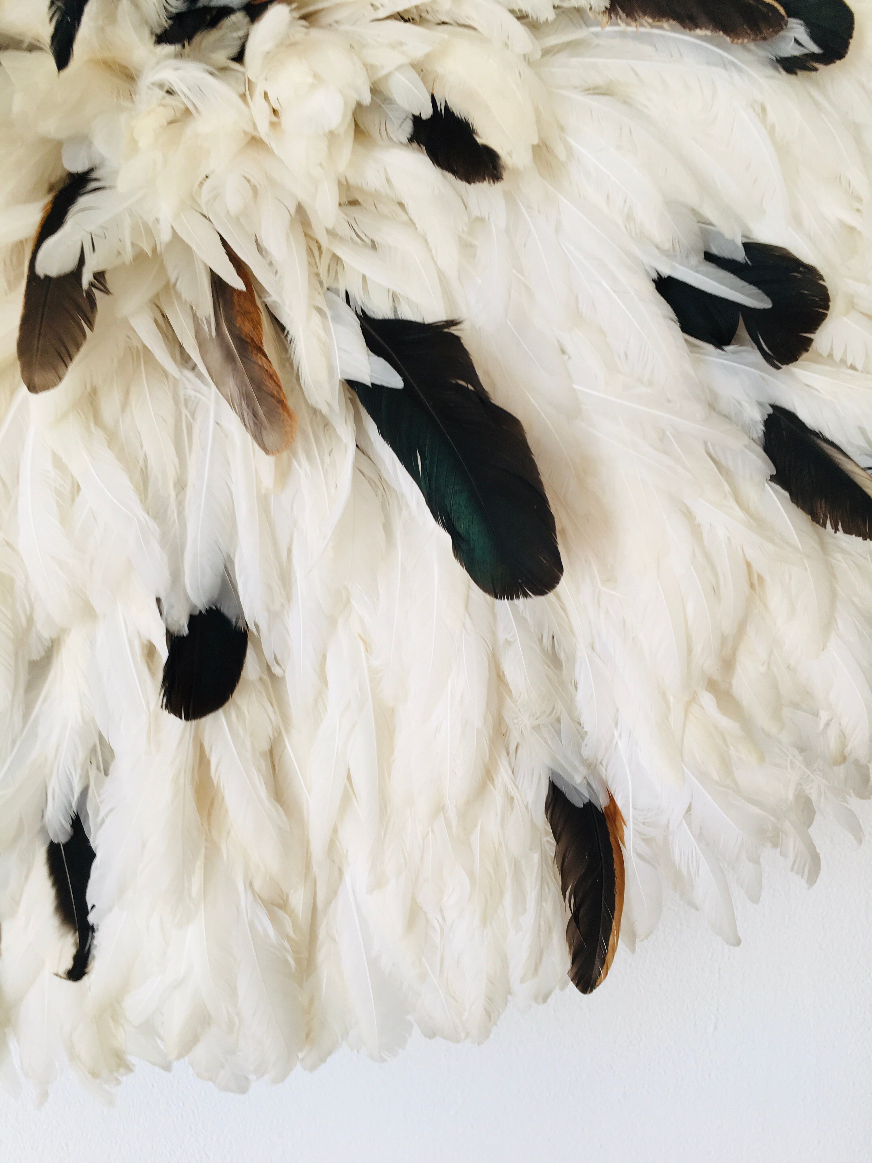 Juju hat blanc moucheté 75 cm