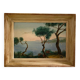 Antique oil painting from the first half of the 20th century
