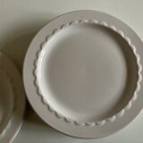 Set of 6 plates of glazed earth 1970 Pierre Motton for Gien