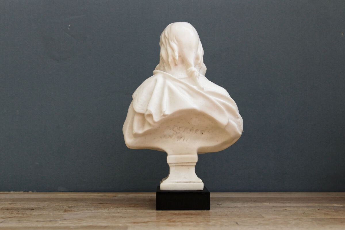 Bust Napoleon in alabaster