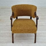 Fauteuil, tissu, bois de frêne, 1930