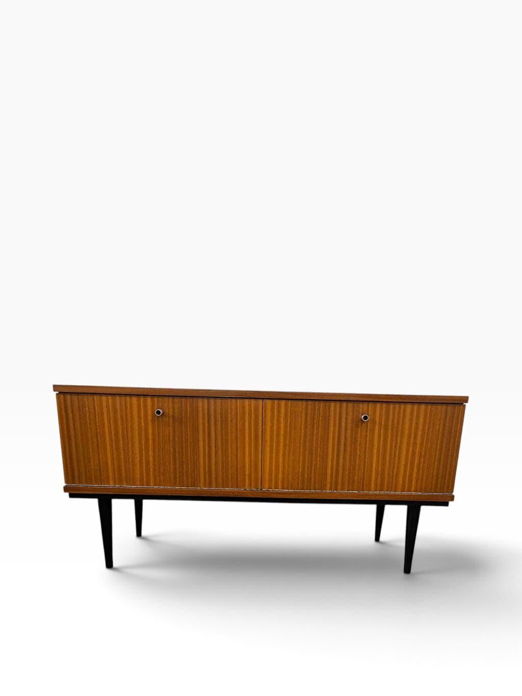 Vintage wooden TV unit. / low unit / low cabinet