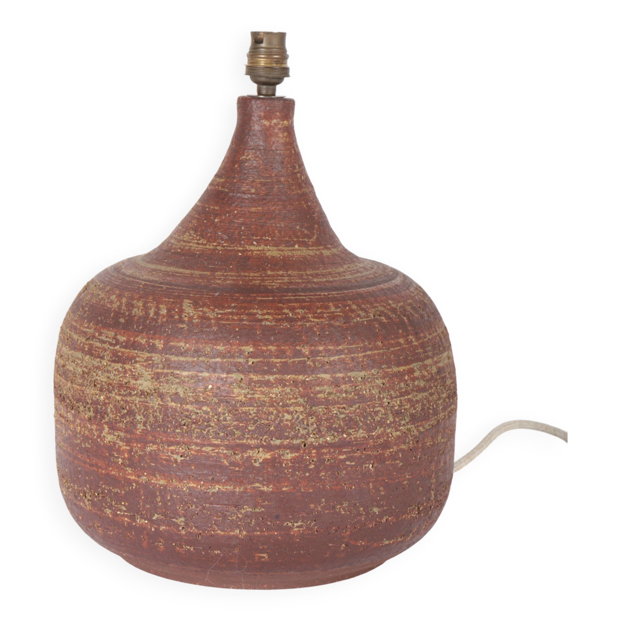 Lamp base by Jacques Pouchain - Atelier Dieulefit