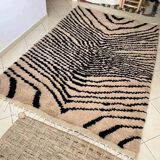 Decorated Berber rug 260cmx160cm