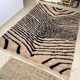 Decorated Berber rug 260cmx160cm