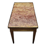 Table en marbre rose