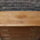 Commode vintage pieds compas