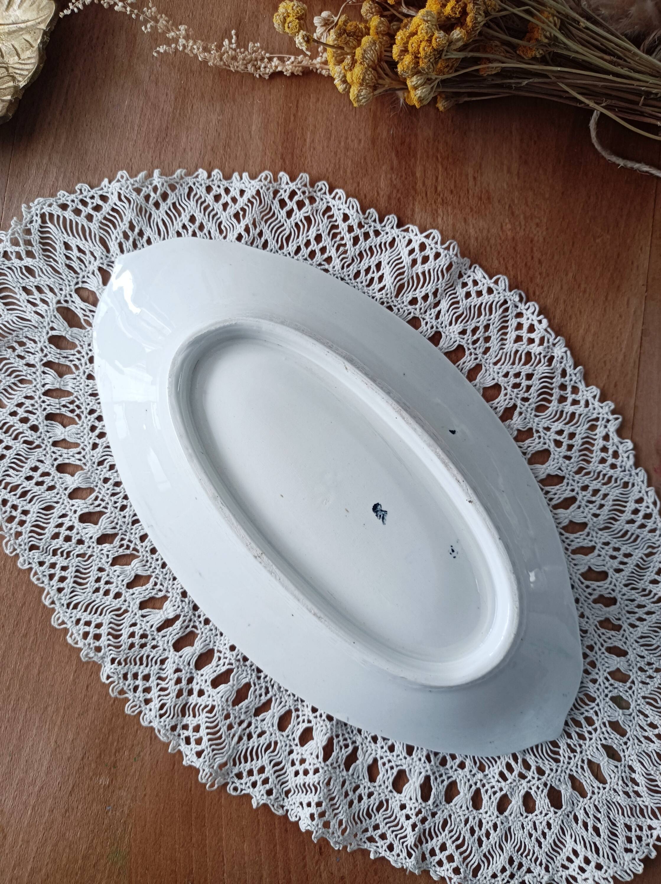 Iron earthenware dish