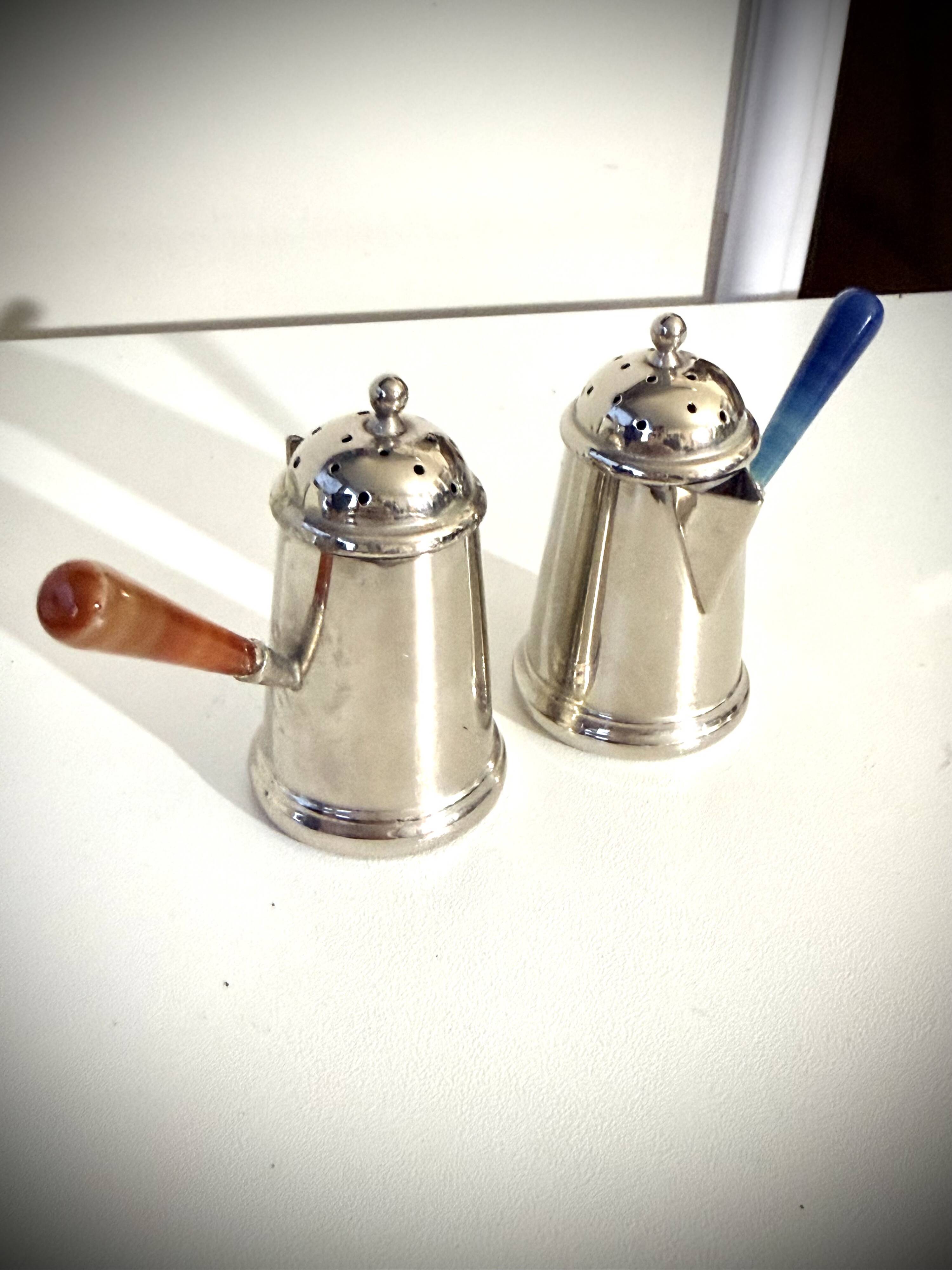 Vintage Art Deco salt and pepper shakers