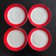 Uno Habitat 4-piece plate set