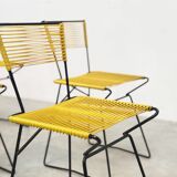 Set of six 'Spaghetti' dining chairs