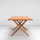 Hans Wegner model AT-309 dining table in teak Andreas Tuck Denmark 1952