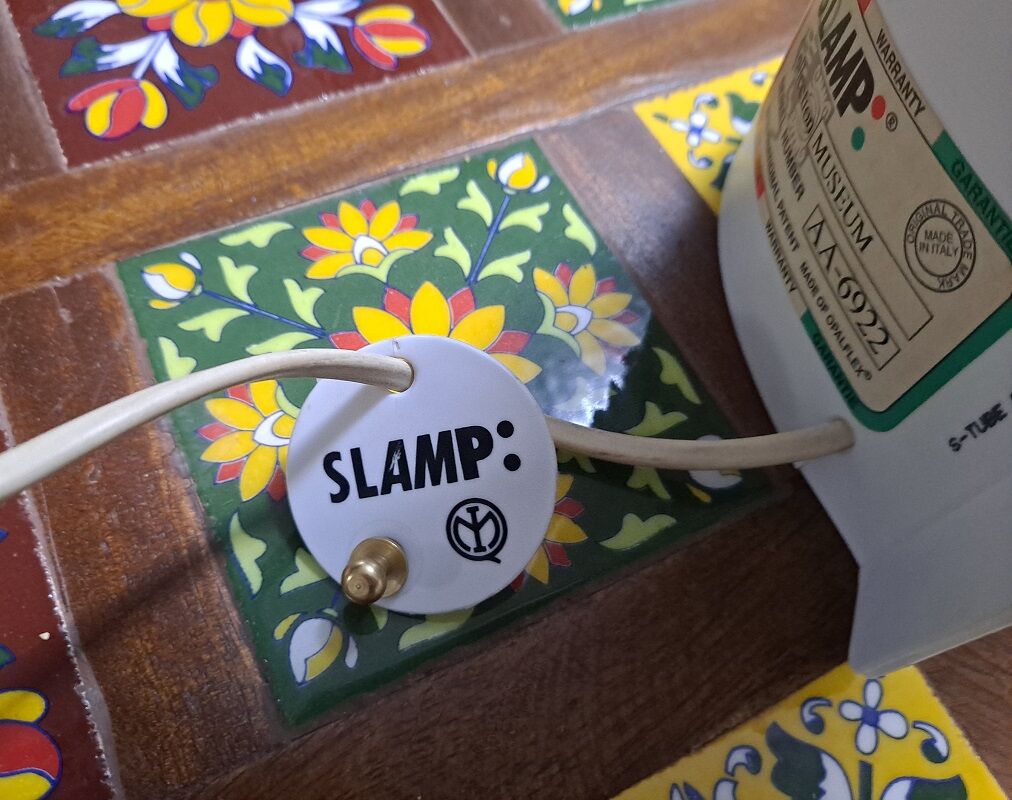 Italian slamp lamp museum collection