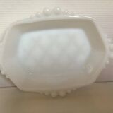 Beaded opaline ring holder tray