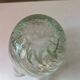 Filigree handkerchief-shaped glass vase with corolla neck