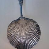 Cuillère à fraises en métal argenté SFAM Louis XV Rocaille