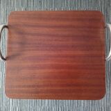 Vintage magazine rack side table