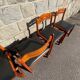 4 chaises de salle à manger style danoises
