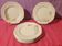 Series of 6 dessert plates Schonwald Germany Art Nouveau decor