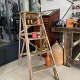 Vintage wood stepladder