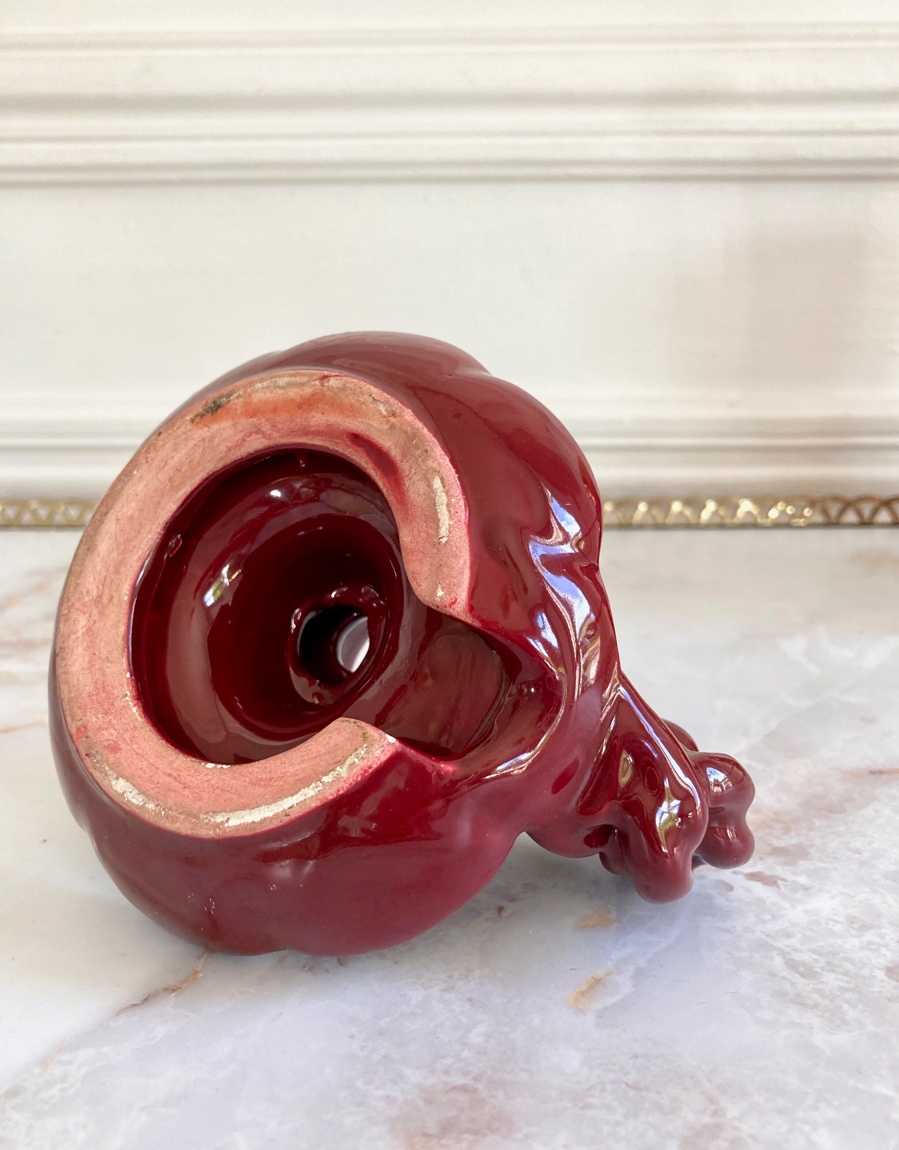 Flower hand candle holder