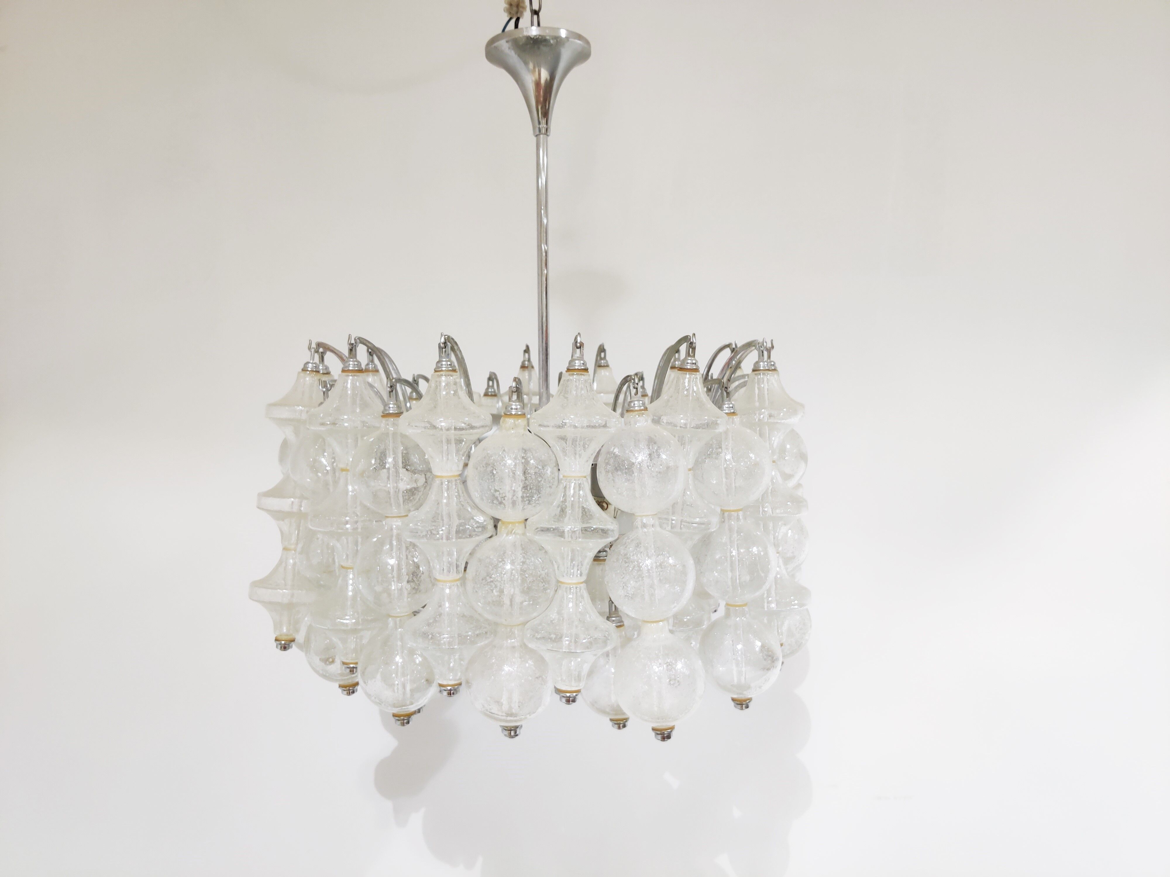 Tulipan chandelier by Kalmar, 1960s