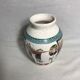 Old glazed ceramic vase