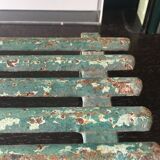 Wrought iron plant door