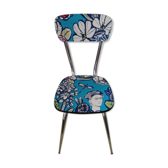 Refurbished formica vintage Chair Frida Kalho