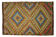 Anatolian handmade kilim rug 303 cm x 196 cm