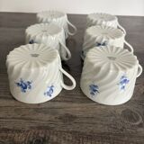 6 Haviland Limoges cups
