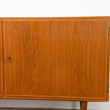 Enfilade danoise en teck par Carlo Jensen pour Hundevad & Co., 1960s