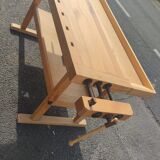Solid beech workbench