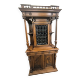 Buffet 2 courtois style renaissance cabinet prévision de chasse