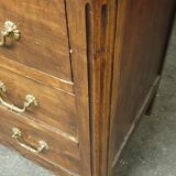 Louis XVI walnut chest of drawers