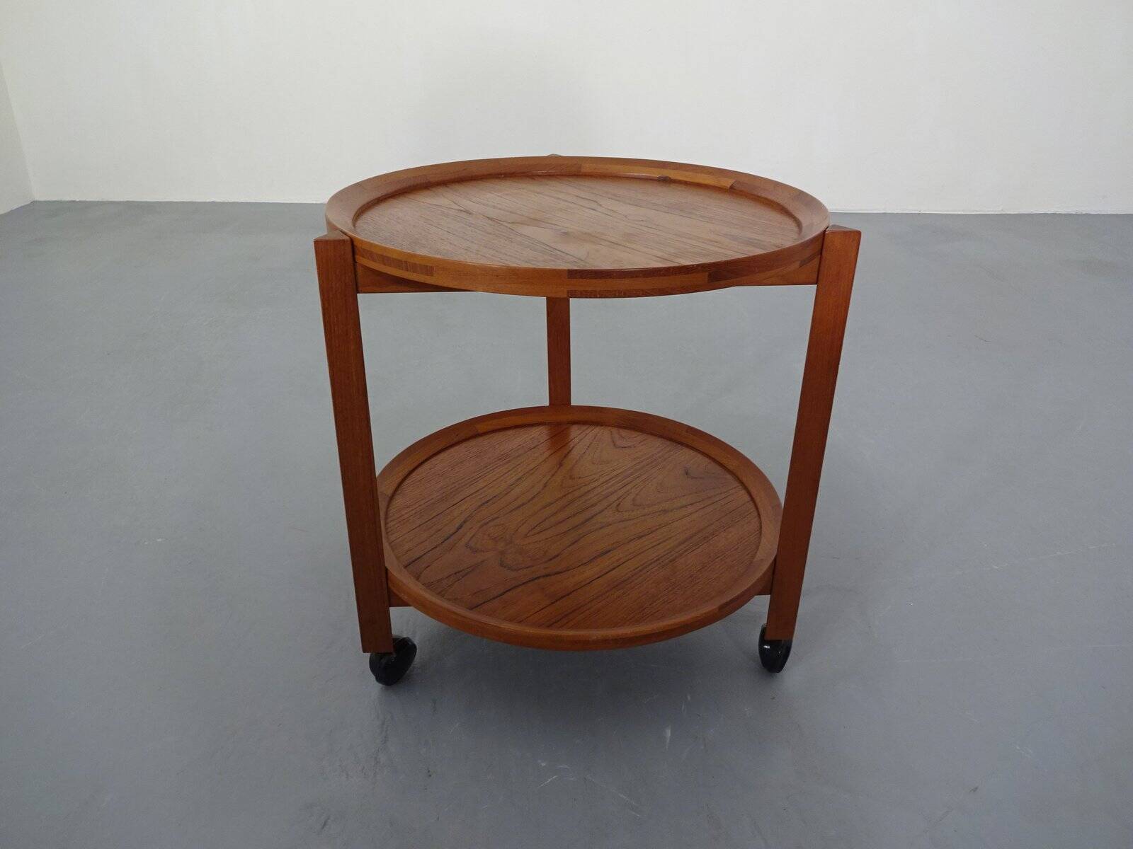 Teak Serving Trolley from Sika Møbler, 1960s